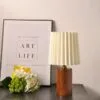 Moderne Holz-Nachttischlampe Moderne Holz-Nachttischlampe