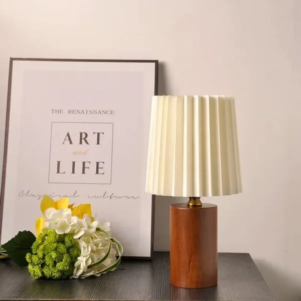 Moderne Holz-Nachttischlampe Moderne Holz-Nachttischlampe