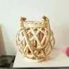Moderne Rattan-Laterne Moderne Rattan-Laterne