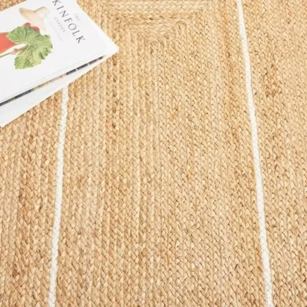 Moderner rechteckiger Rattan-Teppich Moderner rechteckiger Rattan-Teppich