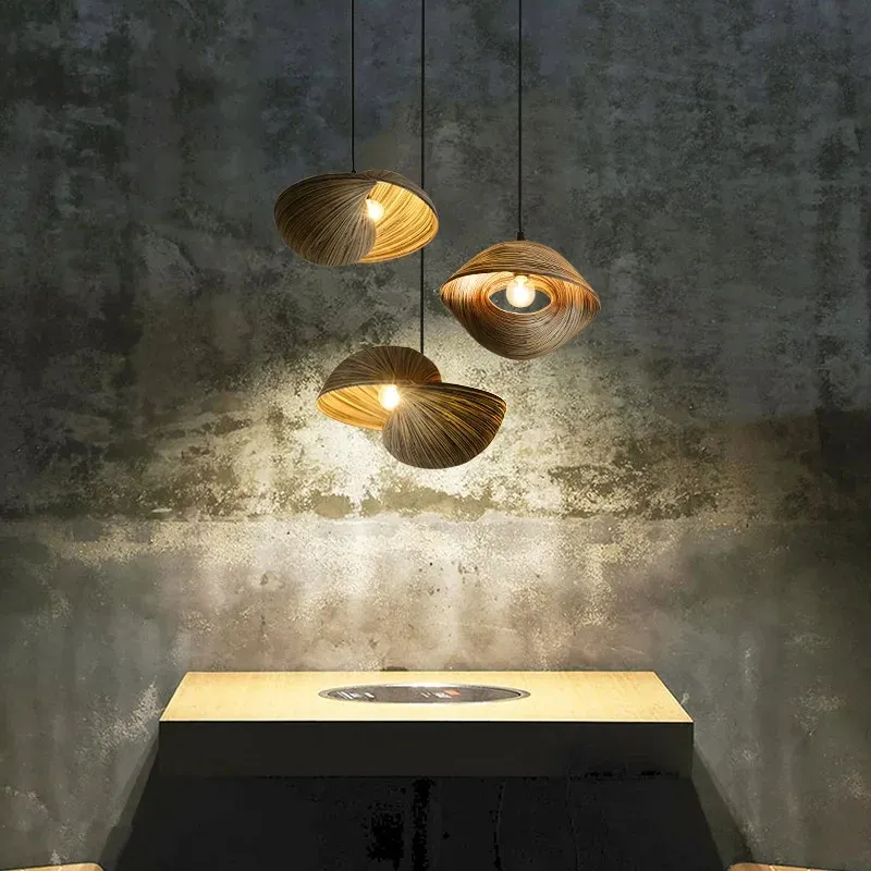 Muschelform trifft Rattan-Optik