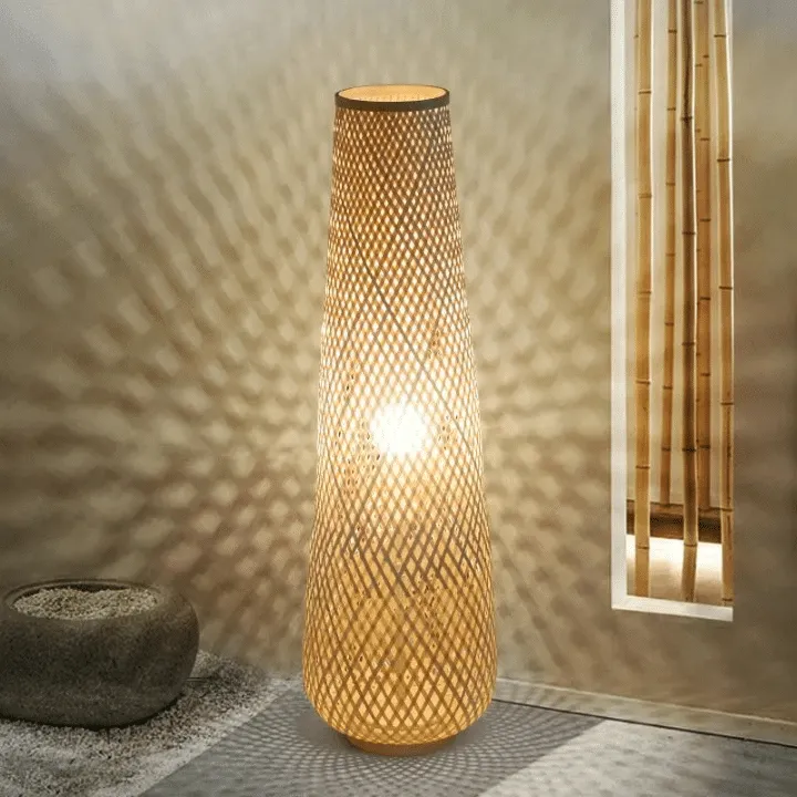 Rattan-Optik mit klarer Form