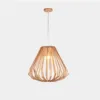 Nordischer Moderner Rattan-Lampenschirm mit LED