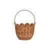 Nordischer Rattan-Optik Aufbewahrungskorb