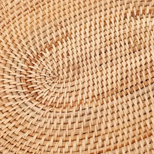 Ovale Platzsets aus Naturrattan Ovale Platzsets aus Naturrattan