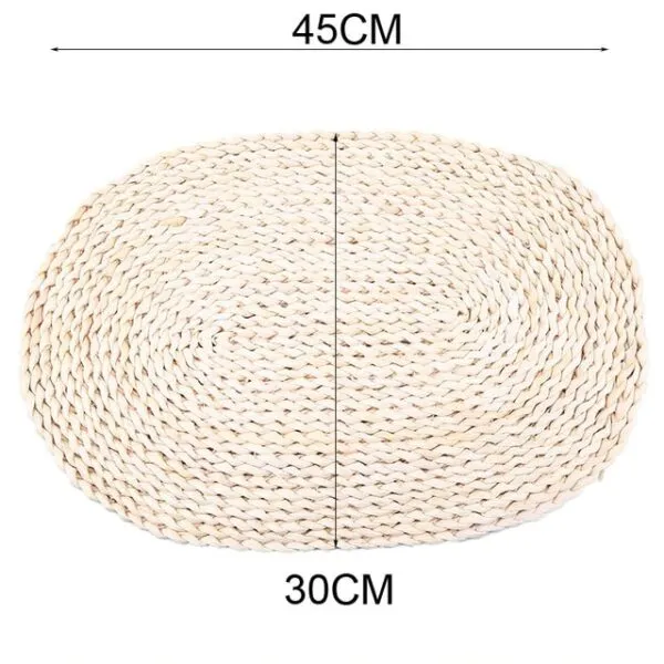 Ovale Platzsets aus Rattan Ovale Platzsets aus Rattan