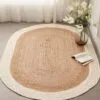Pastoraler Rattan-Optik Teppich Pastoraler Rattan-Optik Teppich