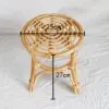 Pflanzenständer aus Naturrattan