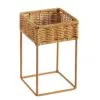 Pflanzenständer aus Rattan Pflanzenständer aus Rattan