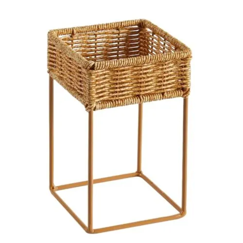 Pflanzenständer aus Rattan Pflanzenständer aus Rattan