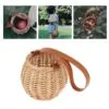Pflanzenständer aus Rattan und Weide Pflanzenständer aus Rattan und Weide