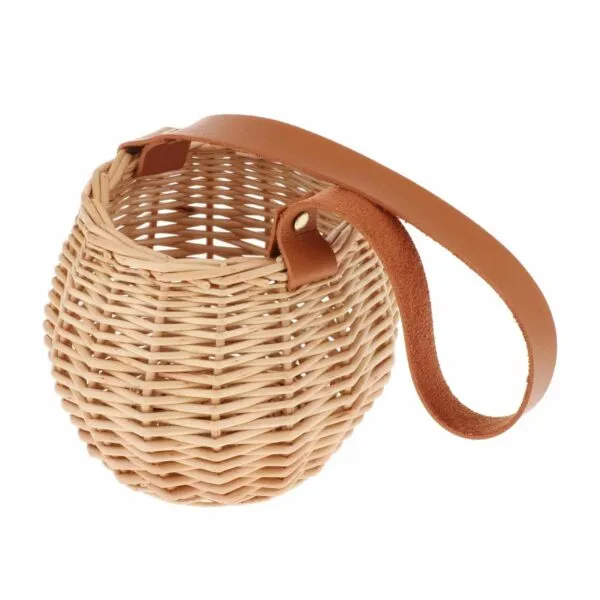 Pflanzenständer aus Rattan und Weide Pflanzenständer aus Rattan und Weide