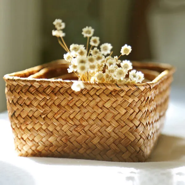 Rattan Aufbewahrungskorb Rattan Aufbewahrungskorb