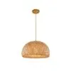 Rattan Deckenleuchte Halbkugel Rattan Deckenleuchte Halbkugel