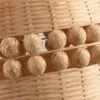 Rattan-Deckenleuchte im Boho-Stil Beige
