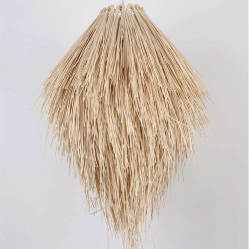 Rattan-Deckenleuchte im japanischen Landhausstil Rattan-Deckenleuchte im japanischen Landhausstil