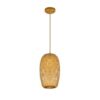 Rattan-Deckenleuchte oval Rattan-Deckenleuchte oval