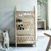 Rattan-Etagere mit drei Ablagen in Natur Rattan-Etagere mit drei Ablagen in Natur