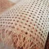 Rattan-Geflechtrolle im Grünton Rattan-Geflechtrolle im Grünton