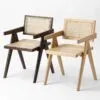 Rattan-Geflechtrolle im Grünton Rattan-Geflechtrolle im Grünton
