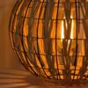 Rattan Hängelampe Käftig Rustikal