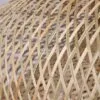 Rattan-Hängelampe mit drei Designs