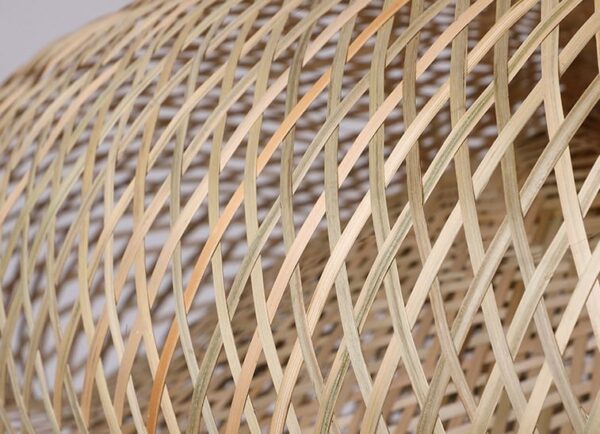 Rattan-Hängelampe mit drei Designs Rattan-Hängelampe mit drei Designs