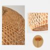 Rattan-Hängelampe mit drei Designs Rattan-Hängelampe mit drei Designs