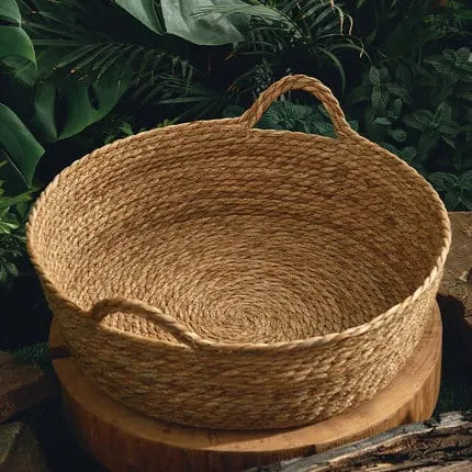 Rattan-Hundekorb rund Rattan-Hundekorb rund