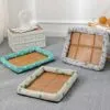 Rattan Katzenkorb Sommerbett Rattan Katzenkorb Sommerbett