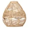 Rattan Lampenschirm Tropfenform