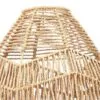 Rattan Lampenschirm Tropfenform
