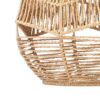 Rattan Lampenschirm Tropfenform
