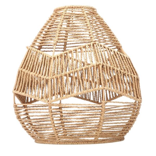 Rattan Lampenschirm Tropfenform