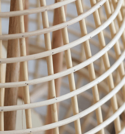Rattan-Laterne Rattan-Laterne