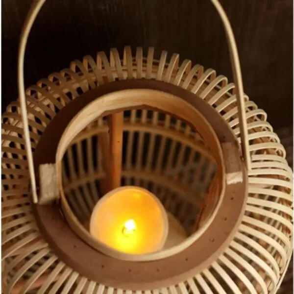 Rattan-Laterne im chinesischen Stil