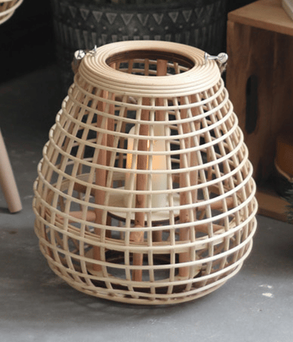 Rattan-Laterne Rattan-Laterne