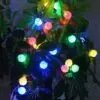 Rattan Lichterkette für den Außenbereich
