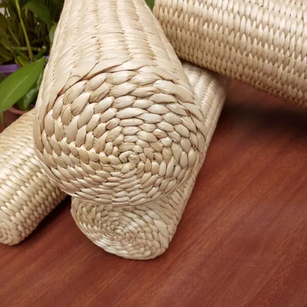 Rattan Nackenkissen zylindrisch Rattan Nackenkissen zylindrisch
