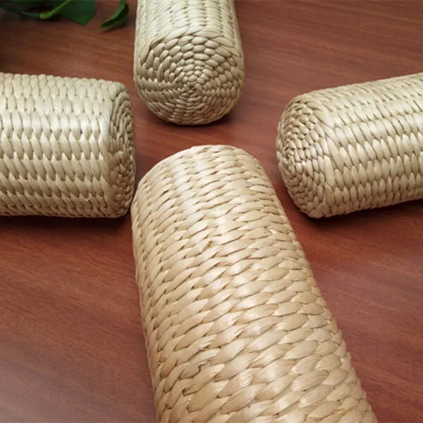 Rattan Nackenkissen zylindrisch Rattan Nackenkissen zylindrisch