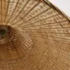 Rattan Pendelleuchte handgefertigt mit Bambus und Peddigrohr Rattan Pendelleuchte handgefertigt mit Bambus und Peddigrohr