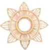 Rattan-Sonnen-Wanddeko Rattan-Sonnen-Wanddeko