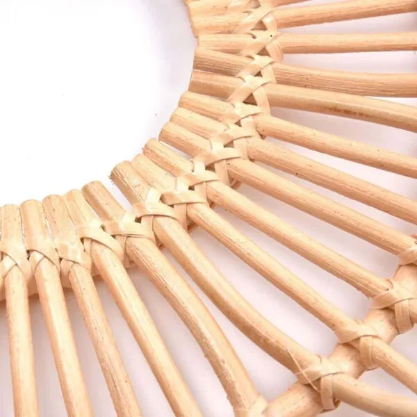 Rattan-Sonnen-Wanddeko Rattan-Sonnen-Wanddeko