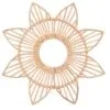Rattan-Sonnen-Wanddeko Rattan-Sonnen-Wanddeko