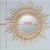 Rattan-Sonnenspiegel Rattan-Sonnenspiegel