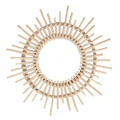 Rattan-Sonnenspiegel Rattan-Sonnenspiegel