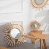 Rattan-Sonnenspiegel klein