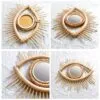 Rattan-Spiegel mit elegantem Design Rattan-Spiegel mit elegantem Design
