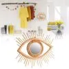 Rattan-Spiegel mit elegantem Design Rattan-Spiegel mit elegantem Design