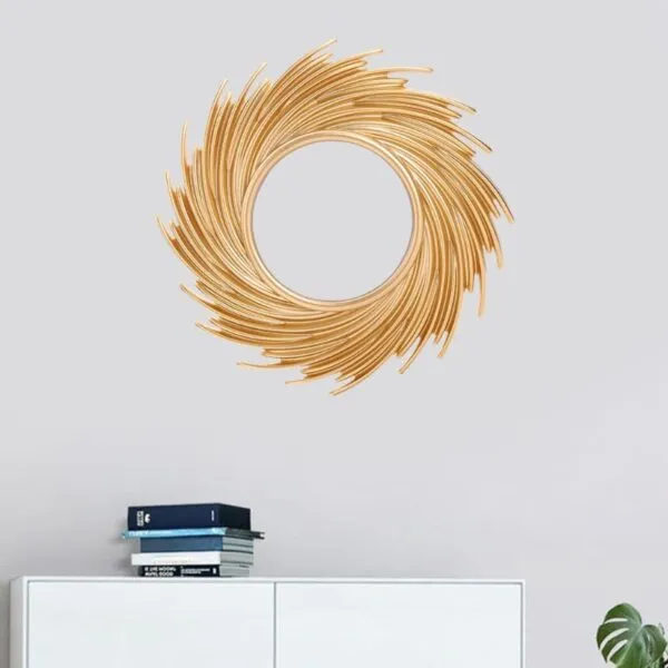 Rattan-Spiegel rund Rattan-Spiegel rund